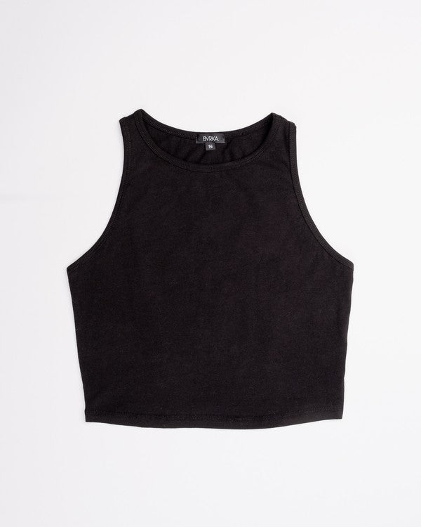 Round Neck Crop Top