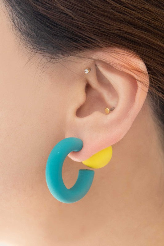 Aerobic Hoop Earrings