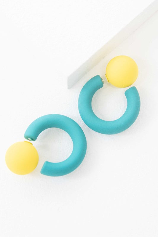 Aerobic Hoop Earrings