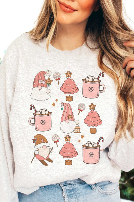 VINTAGE CHRISTMAS VIBES GRAPHIC SWEATSHIRT