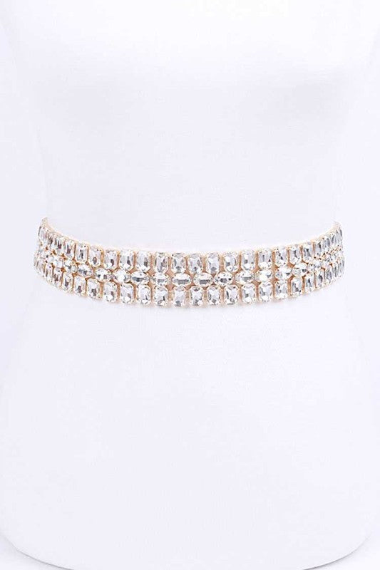 Bejewel Statement Chain Belt