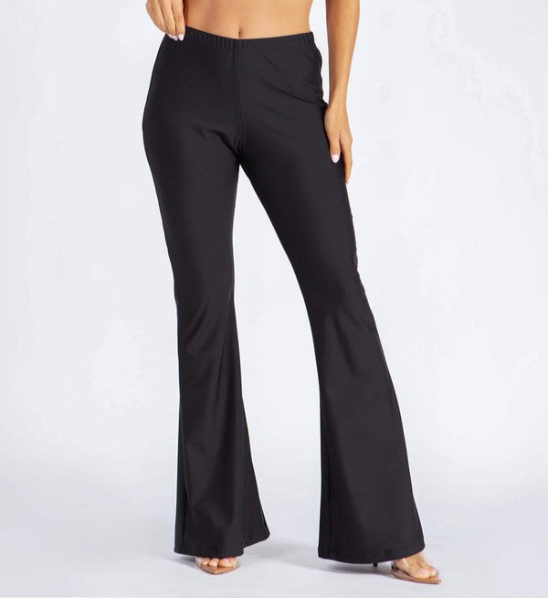 Basic Pants with Flared Leg