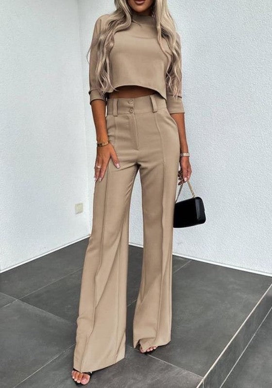 Two piece pant set