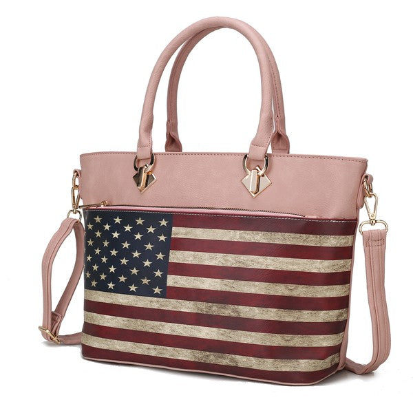 MKF Lilian Women's FLAG Tote Bag by Mia K