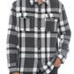 Men's Checkered Soft Flannel Shacket