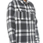 Men's Checkered Soft Flannel Shacket